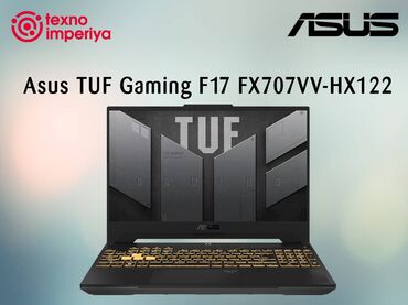 gaming: Yeni ASUS TUF Gaming, 17.3 ", Intel Core i7, 1 TB, Pulsuz çatdırılma