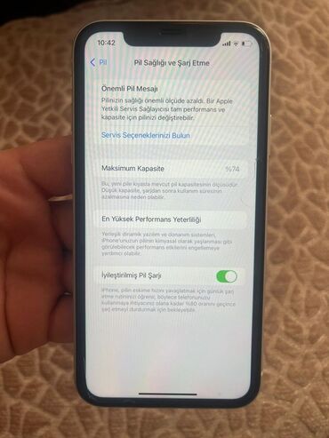 Apple iPhone: IPhone 11, 128 GB, Ağ, Face ID