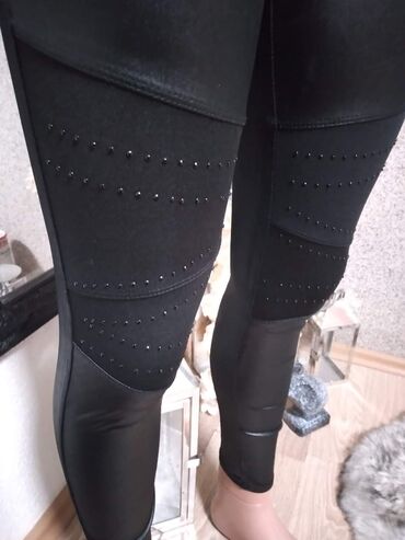 Helanke, biciklistički šortsevi: HELANKE kao eko koža meke i elastične. Univerzalna velicina Cena 950 — 12