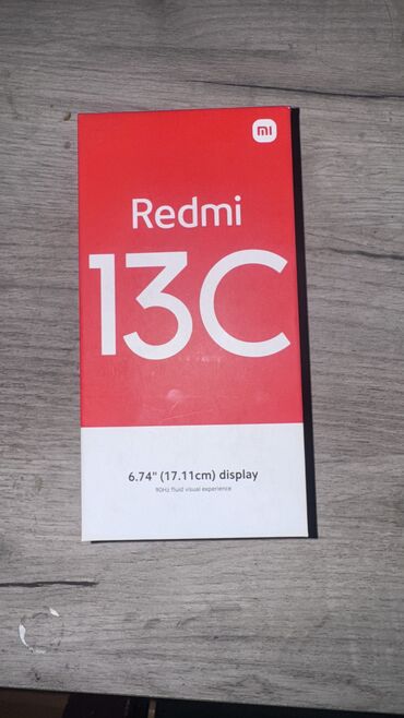 Redmi: Redmi, Redmi 13C, Новый, 256 ГБ, цвет - Черный, 2 SIM