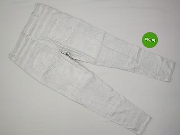 170 92a h: Soft Grey, Spodnie materiałowe damskie, rozmiar M — 3