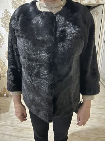 Шубы: Шуба, Норка, Короткая модель, L — 2