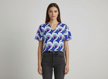 modne bluzki plus size: Жіноча блуза, розмір M на lalafo.pl modne bluzki plus size: Жіноча блуза, розмір M