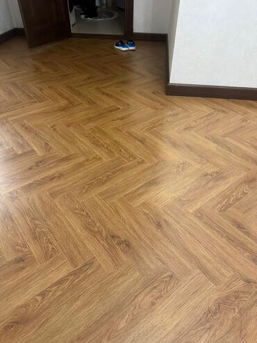 Ламинат: Ламинат "Ёлочка" премиум качества Оптовые цены 8мм - 1250 сом за м² — 6