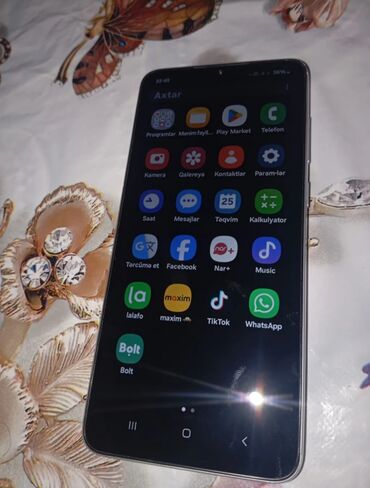 экран на кондиционер: Samsung Galaxy A05, 64 GB, rəng - Ağ, Barmaq izi