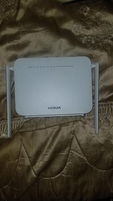 Nokia G-2425G-A GPON Wi‑Fi router işlekdi 2 denedi biri 20 azn bilen