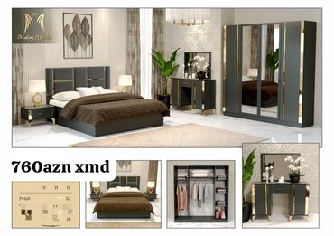 Yataq otağı dəstləri: İkinəfərlik çarpayı, Yeni — 6