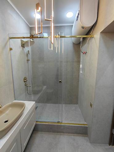 Душевые перегородки и ограждения: Душевые кабины стеклянные перегородки душевые кабины Бишкек 🚿 — 16