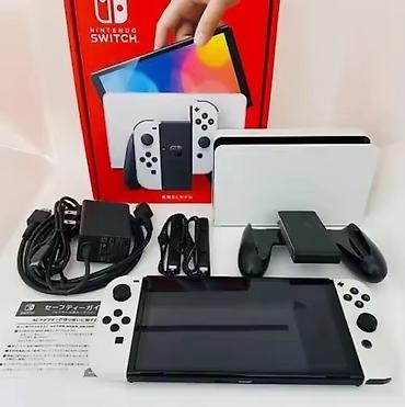 Nintendo Switch OLED (белая версия) Комплектация: - Консоль Nintendo at lalafo.kg Nintendo Switch OLED (белая версия) Комплектация: - Консоль Nintendo