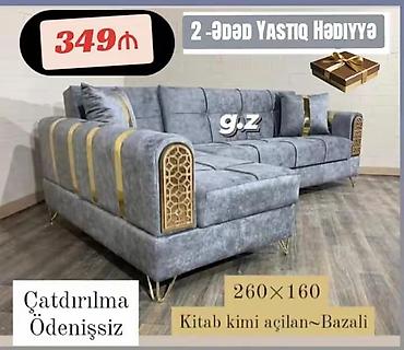 ucuz divanlar: Künc divan, Yeni, Açılan, Bazalı, Parça, Şəhərdaxili pulsuz çatdırılma — 1