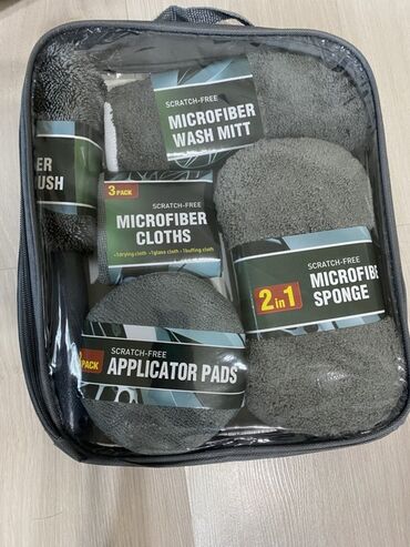 воздушный домкрат для авто: Набор для мойки автомобиля 9-в-1 (9PC CAR WASH KIT) в чехле. Состав