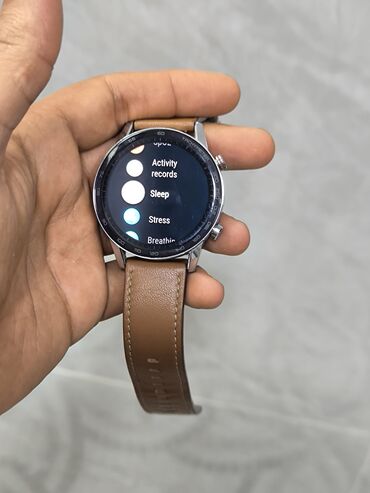 Smart saatlar: İşlənmiş, Smart saat, Honor, Sensor ekran, rəng - Gümüşü