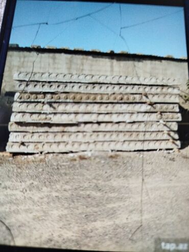 Beton panel divarlar: Öşəmə plitələri - Material: armaturla möhkəmləndirilmiş beton - Növ — 6