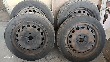 шины на т16: Комплект зимних колес на штампованных дисках. - Шины: Goodyear — 1