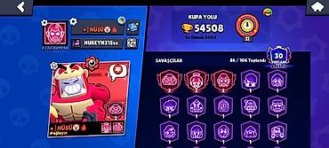 Бижутерия: Brawl Stars hesabı – yüksək göstəricilər və zəngin kontent - Kupa — 3
