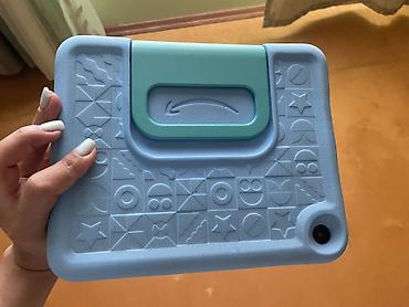 amazon az: Uşaq üçün planşet – Amazon Fire Kids (mavi qoruyucu örtü ilə) — 1