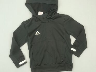 kubota klapki czarne: Bluza, Adidas, 5-6 lat, 110-116 cm, stan - Dobry