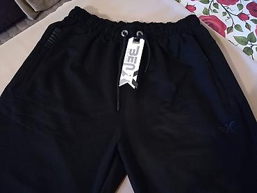 maslinaste pantalone: Kvalitetne muske pamucne bermude Benx u velikom broju 5XL — 2