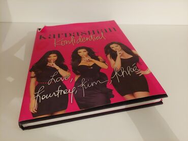 knjiga: Kardashian Konfidential, knjiga na engleskom. Kupljena u Americi