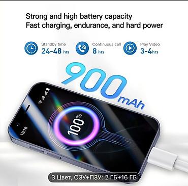 Другие мобильные телефоны: A17 Mini Smartphone - Компактный смартфон с экраном 3.0" (7,6 см) — 4