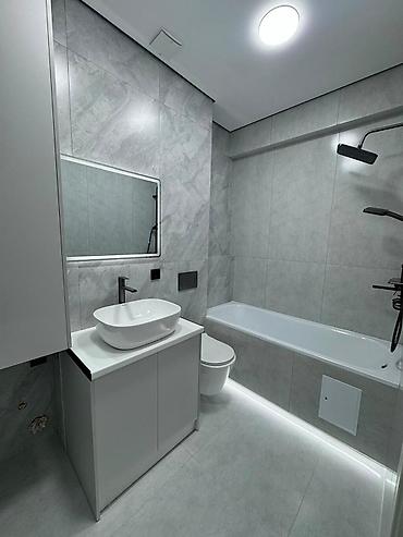 12: 1 комната, 43 м², Асанбай мкр 2 этаж, Дизайнерский ремонт — 5