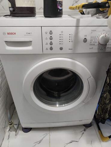 работа в бишкеке швейный цех упаковщик 2020: Стиральная машина Bosch, Б/у, Автомат, До 5 кг, Компактная