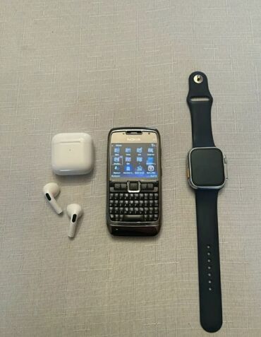 Nokia: Nokia E71, 4 GB, rəng - Qızılı, Zəmanət, Düyməli, Sənədlərlə
