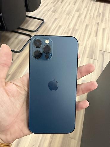 IPhone 12 Pro, Pacific Blue, Face ID, Simsiz şarj lalafo.az -da IPhone 12 Pro, Pacific Blue, Face ID, Simsiz şarj