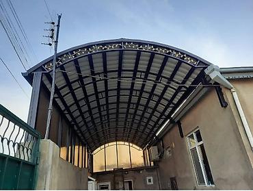 quru: Metal konstruksiyalı taxta naxışlı dekorativ sütunlu naves — 1