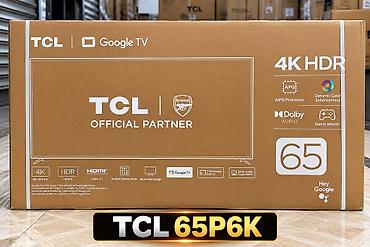 Yeni Televizor TCL QLED 65" 4K (3840x2160), Ödənişli çatdırılma