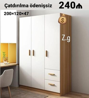 Divanlar: Yeni, Açılan, Düz dolab, Qarderob, paltar dolabı