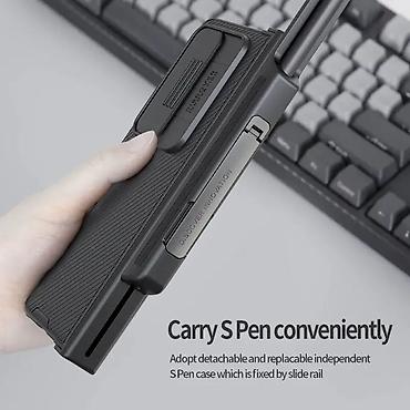 Maske i futrole za telefone: Futrola Nillkin Cam Shield Pro sa postoljem za Samsung Galaxy Z Fold 4 — 7