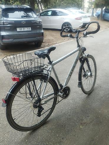 Велосипеды: Şəhər/trekking tipli velosiped – La Strada Comfort - Rəng: gümüşü - — 4