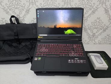 мониторы 240: Ноутбук, Acer, 16 ГБ ОЗУ, AMD Ryzen 7, 15.6 ", Б/у, Игровой, память NVMe SSD