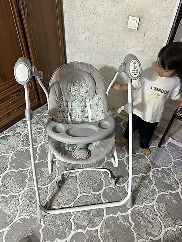 ходунки качалка: Детский комплект: электрокачели + ходунки Электрокачели: - Напольная — 6