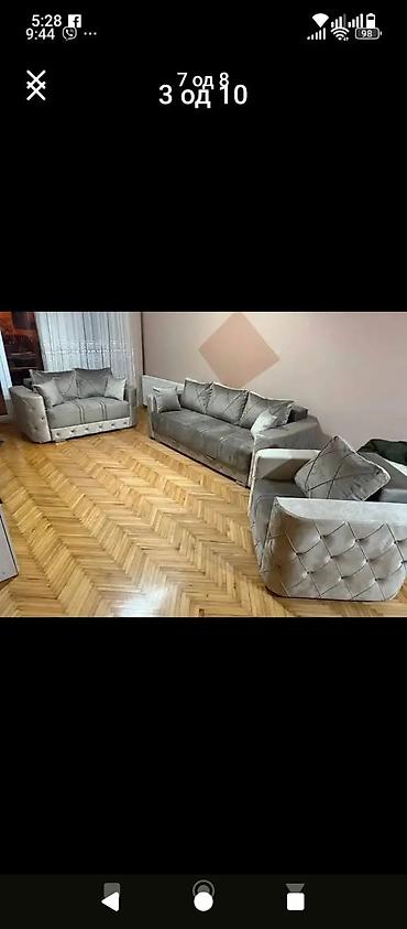 Stilske garniture: Komplet tapaciranih garnitura za dnevni boravak – moderni dizajn sa — 7