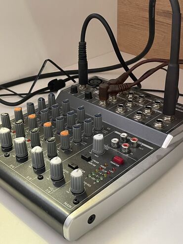 dj mixer: Микшер Сверхмалошумящий аналоговый микшер Универсальный микшер для