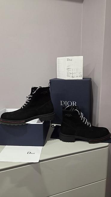 духи dior: Мужские ботинки, 43, Dior, Новый, цвет - Черный, Бесплатная доставка — 6