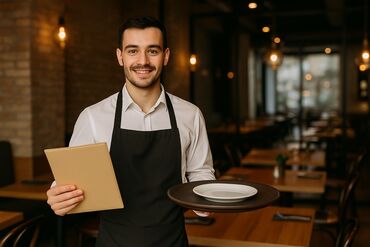 Taksi, logistika, çatdırılma: Ofisiant tələb olunur, Restoran, Gündəlik ödəniş, İstənilən yaş, 1 ildən az təcrübə