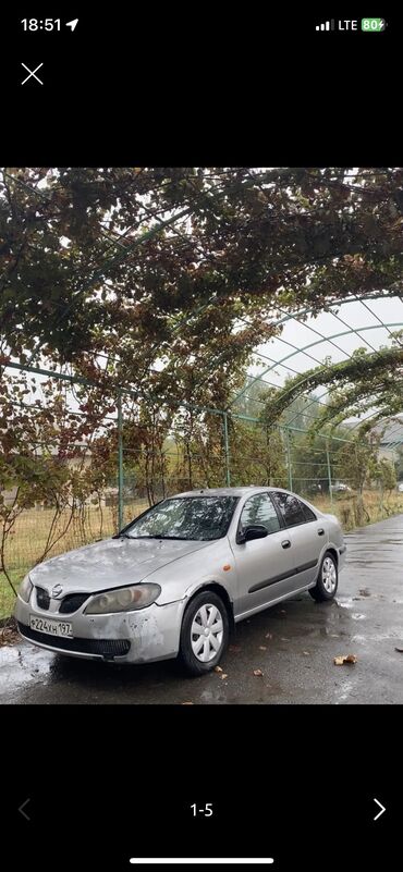 Nissan: Nissan Almera: 2002 г., 1.8 л, Автомат, Бензин