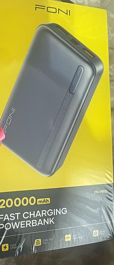 micro qulaq: FONI FN-PB22 portativ enerji bloku - Tutum: 20 000 mAh - Sürətli — 1