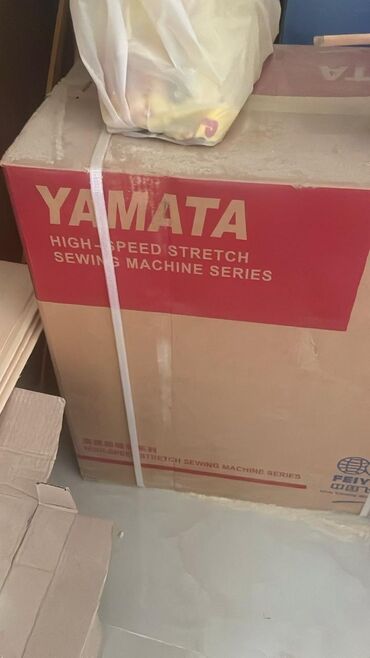 электро мотор: Tikiş maşını Yamata, Yeni,Elektromexaniki, 5 saplı, Ünvandan götürmə