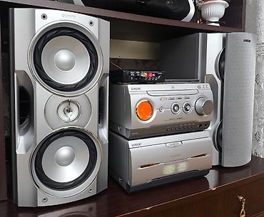 kaset aparatı: Sony musiqi mərkəzi – WZ-5 2 dinamiki ilə.əla işlək vəziyyətdə,super — 1