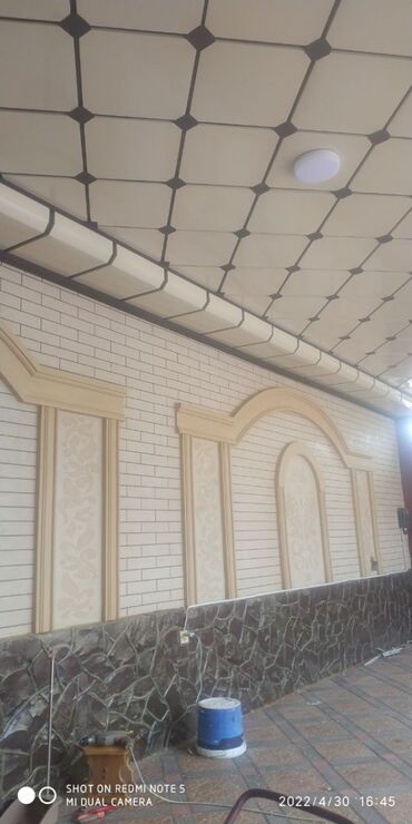 Фасадные работы: Житкий травертин Узбекистан делаем качественно 100%