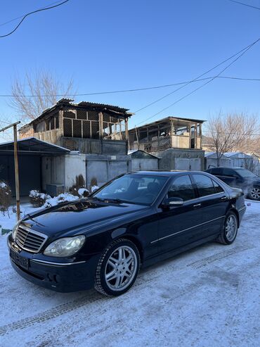 Mercedes-Benz: Mercedes-Benz S-Class: 2003 г., 3.7 л, Типтроник, Бензин, Седан