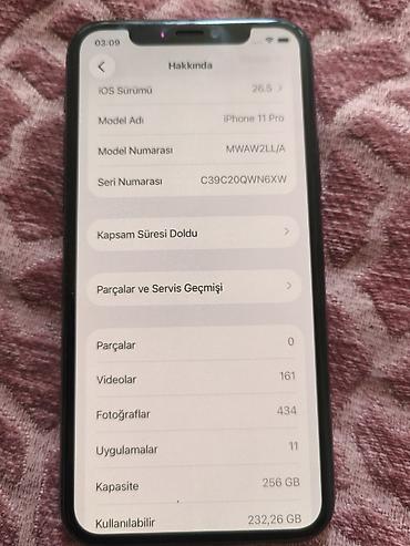 i̇phone 11 pro: IPhone 11 Pro, 256 GB, Yaşıl, Simsiz şarj, Face ID — 3
