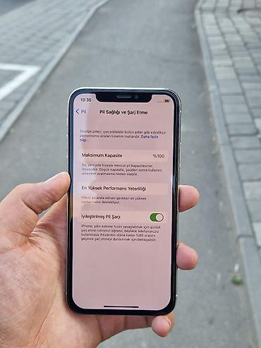 iphone 11max: IPhone X, 64 GB, Ağ, Zəmanət, Simsiz şarj, Face ID — 4