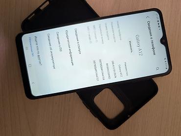 techno camon: Samsung Galaxy A12, Б/у, 32 ГБ, цвет - Черный, 2 SIM — 4