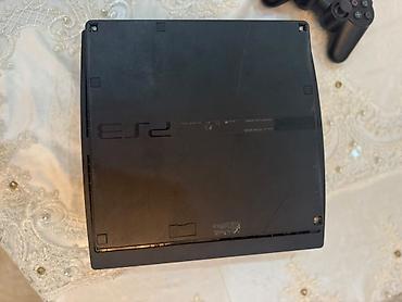 Video oyunlar və konsollar: Sony PlayStation 3 Slim oyun konsolu Heç bir problemi yoxdur içində 4 — 1