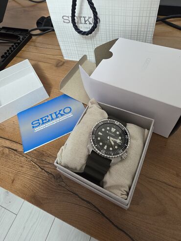 ювелирные изделия из золота: Классические часы часы, Seiko, Япония, Водонепроницаемые, Таймер, Оригинал, Мужские, Б/у
